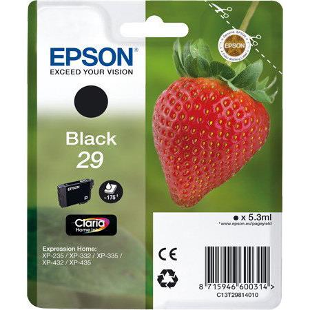 Epson Strawberry 29 Black Ink Cartridge, Black - Image 4