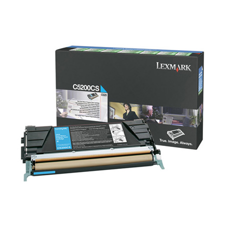 Lexmark Cyan C5200cs Original Return Program Toner Cartridge