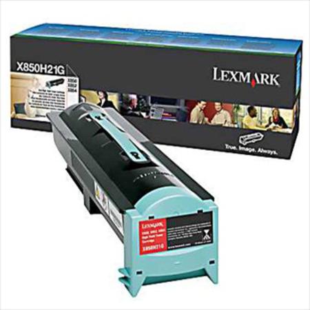 Lexmark Black X850h21g Original Toner Cartridge