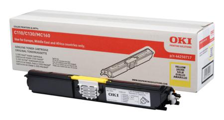 oki 44250717 yellow original toner cartridge