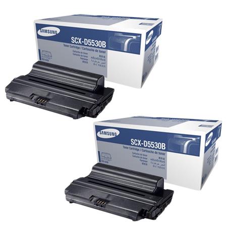 Original Multipack Samsung SCX-5330FN Printer Toner Cartridges (2 Pack) -SCX-D5530B