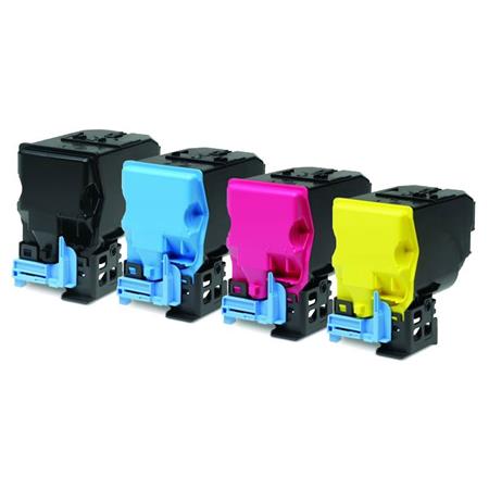 Printerinks Multicolor Compatible Epson Aculaser C3900tn Printer Toner Cartridges (4 Pack) -C13s050593 Multipack