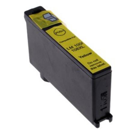 compatible yellow lexmark no108xl ink cartridge replaces lexmark 14n0479e