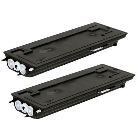 compatible multipack kyocera km-2550 printer toner cartridges 2 pack -tk420