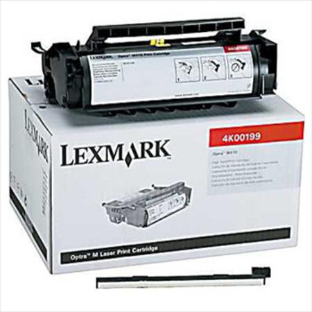 lexmark 4k00199 original black toner cartridge