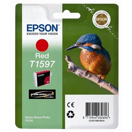 Epson Red T1597 Original Ink Cartridge (Kingfisher)