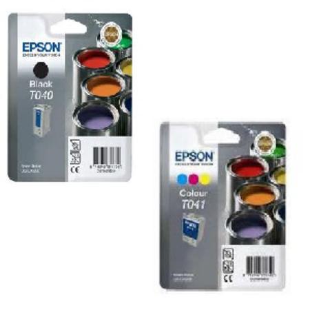 Epson Multipack Stylus Cx3250 Printer Ink Cartridges (2 Pack) -C13t04014010 Original Size 2