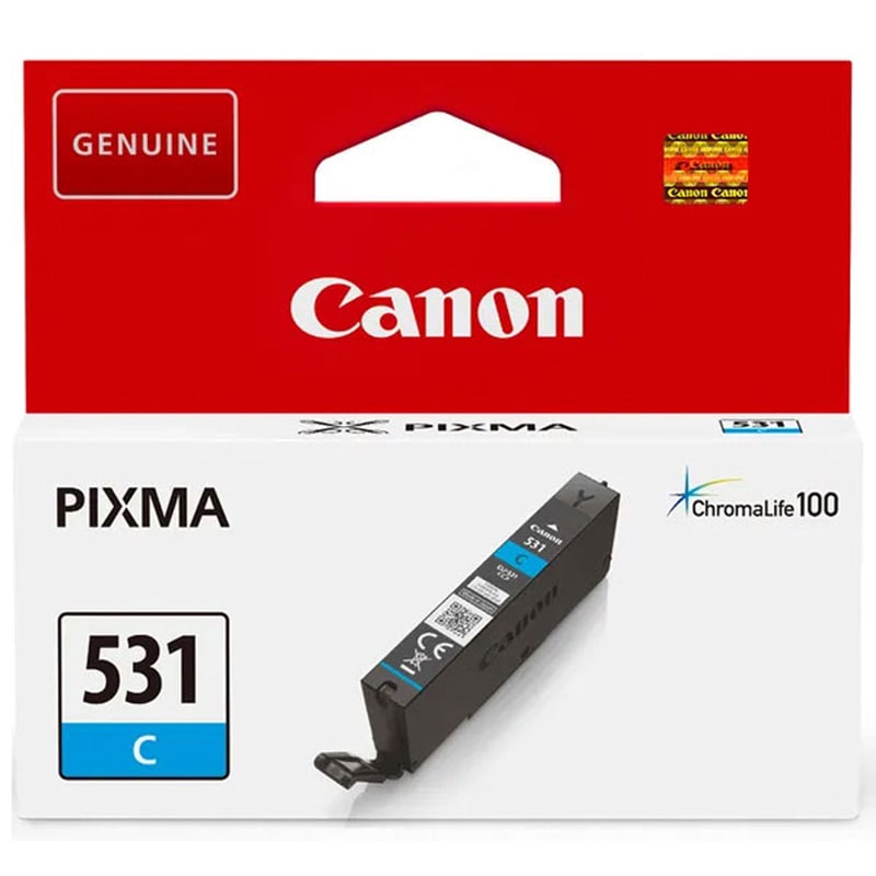 Canon Cyan Cli-531C Original Standard Capacity Ink Cartridge