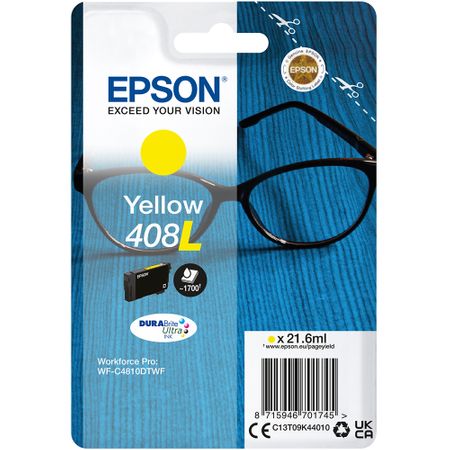 Epson 408L Ink Cartridge DURABrite Ultra Glasses Yellow - Image 10