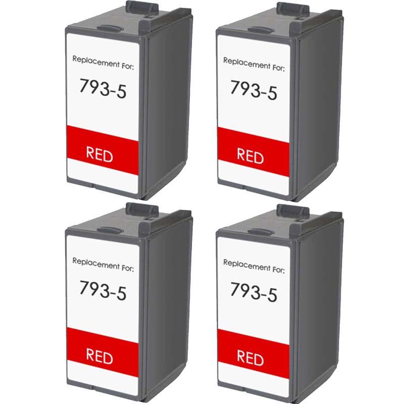 Printerinks Multicolor Compatible Pitney Bowes Dm200i Printer Ink Cartridges (4 Pack) -7935R Multipack