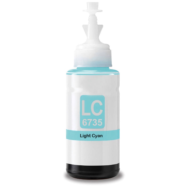 Printerinks Lightcyan Compatible Epson T6735 (T67354a) Ink Bottle Light Cyan