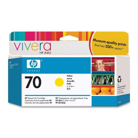 Hp Yellow 70 Original Ink Cartridge