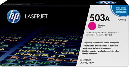 Hp Magenta Colour Laserjet 503A Original Toner Cartridge With Coloursphere Toner (Q7583a)
