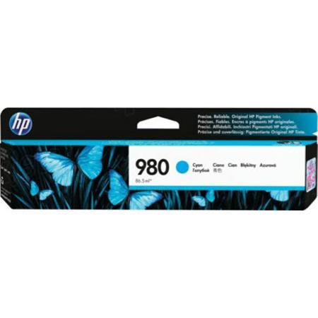 Hp Cyan 980 Original Ink Cartridge (D8j07a)