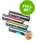 Printerinks Multicolor Compatible Oki Mc160n Printer Toner Cartridges (4 Pack) -44250724 Multipack
