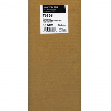 epson t6368 t636800 matte black original high capacity ink cartridge