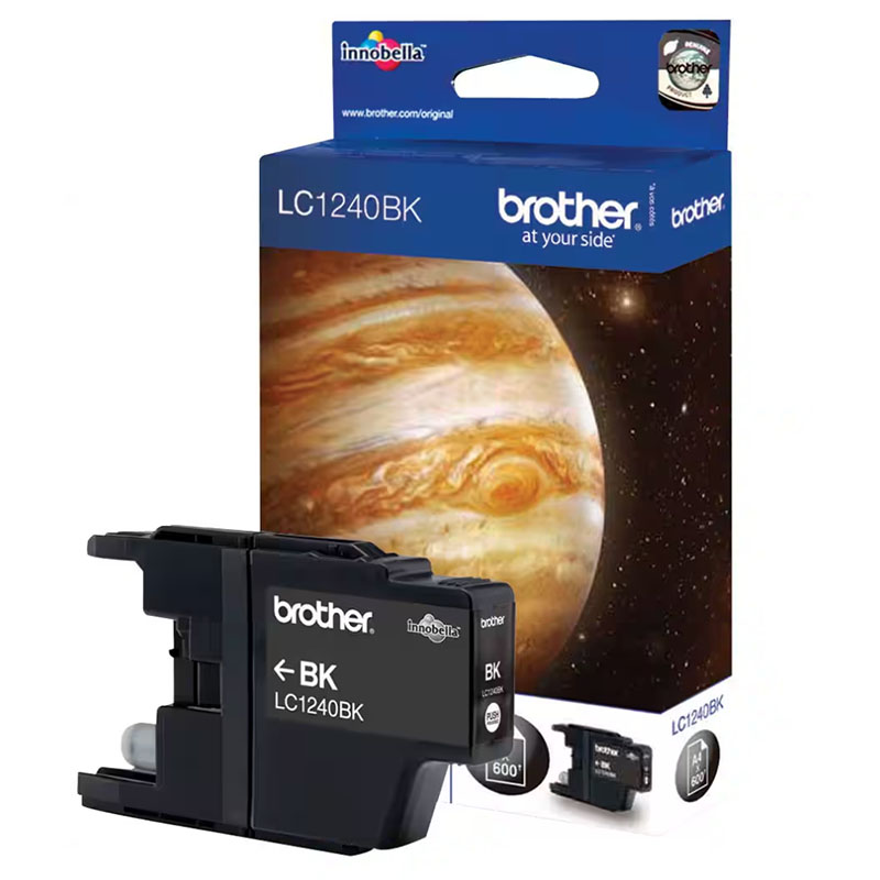 Brother Black Lc1240bk Original Ink Cartridge