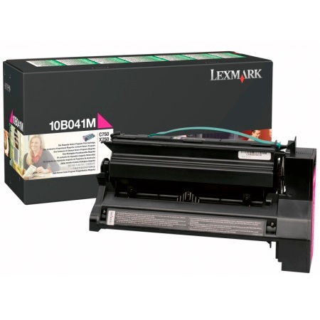 Lexmark Magenta 10B041m Original Return Program Toner Cartridge