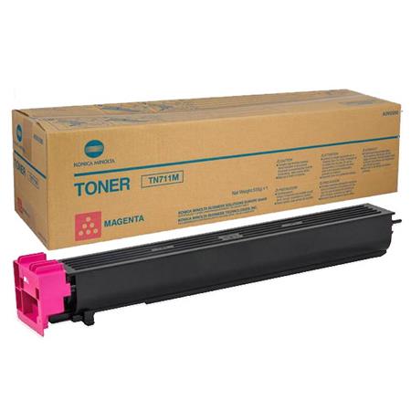 Konica Minolta Magenta Tn-711M Original Toner Cartridge (A3vu350)