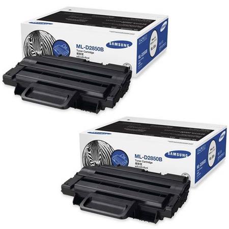 Original Multipack Samsung ML-2850D Printer Toner Cartridges (2 Pack) -ML-D2850B