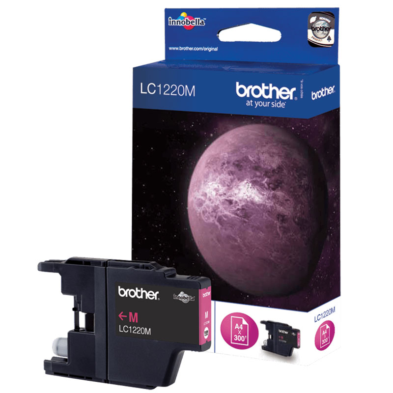 brother lc1220m magenta original ink cartridge