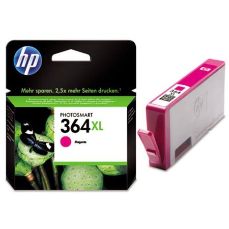 hp 364xl magenta original high capacity ink cartridge with vivera ink