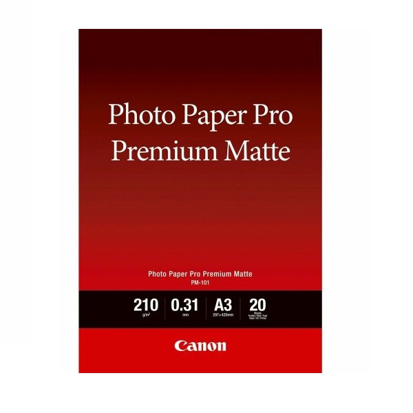 Canon PM-101 A3 Premium Matte Photo Paper - 8657B006