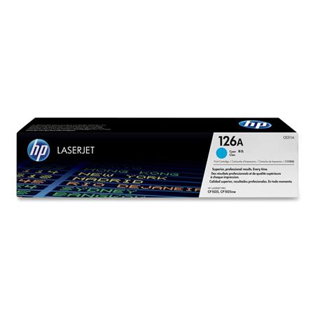 Hp Cyan 126A Original Toner Cartridge (Ce311a)