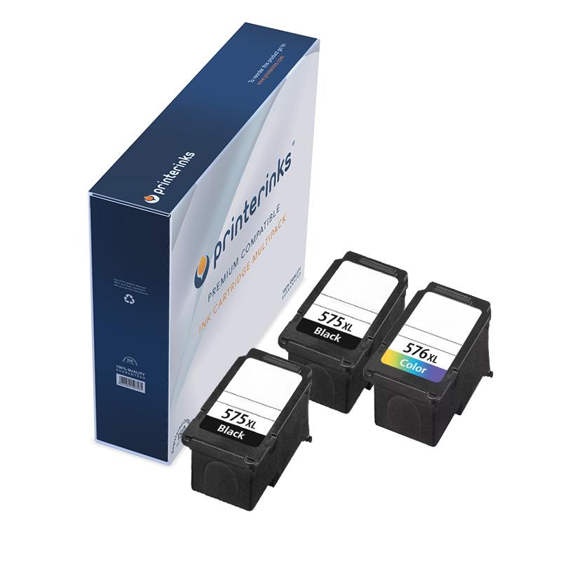 Printerinks Multicolor Compatible Canon Pixma Tr4751i Printer Ink Cartridges (3 Pack) -5437C001 Multipack