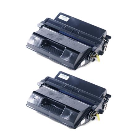 compatible multipack oki b6100 printer toner cartridges 2 pack -9004058