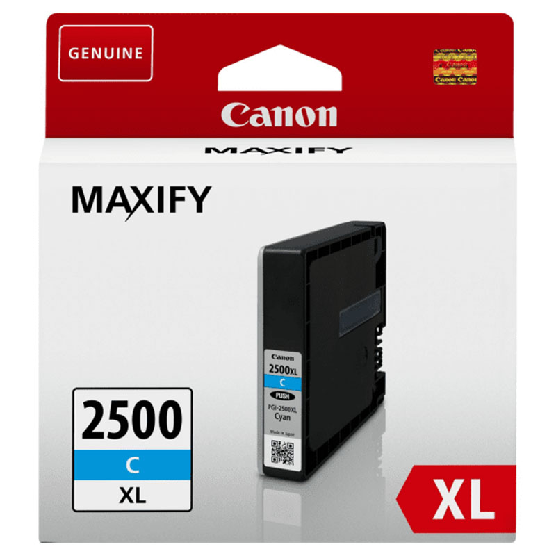 Canon Cyan Pgi-2500Xlc Original High Capacity Ink Cartridge