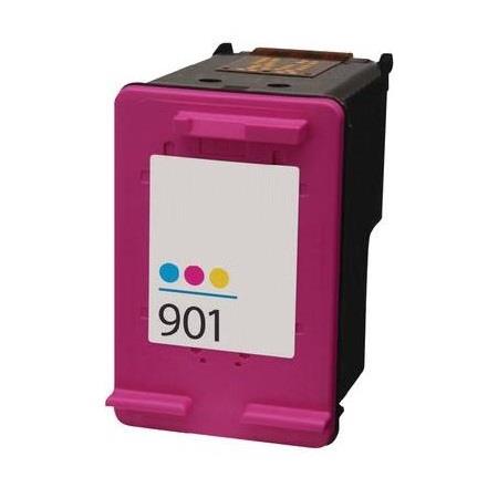 Printerinks Colour Compatible Hp 901 Ink Cartridge (Replaces Hp Cc656ae) Tri