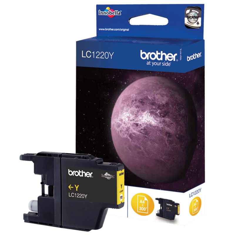 brother lc1220y yellow original ink cartridge