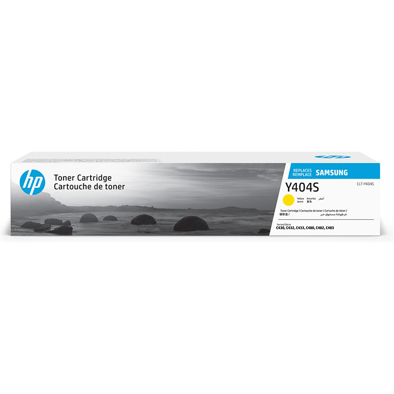 Samsung Yellow Clt-Y404s/Els Original Standard Capacity Toner Cartridge