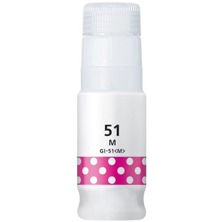 Printerinks Magenta Compatible Canon Gi-51M Ink Bottle (Replaces Canon 4547C001)