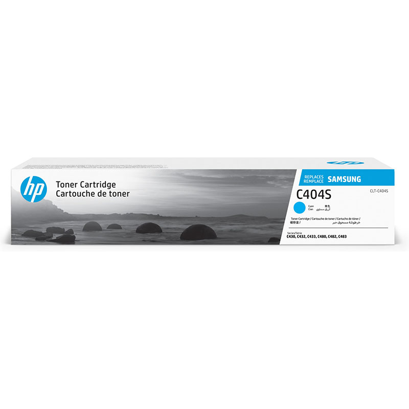 Samsung Cyan Clt-C404s/Els Original Standard Capacity Toner Cartridge