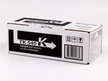 Kyocera TK-540K Black Original Laser Toner Kit (TK540K)