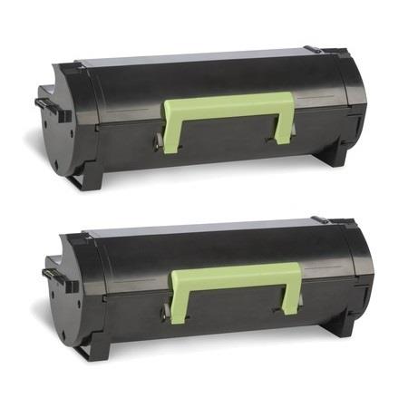 Printerinks Multicolor Compatible Lexmark Ms810de Printer Toner Cartridges (2 Pack) -50D0ha0 Multipack