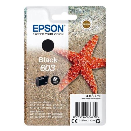 epson 603 t03u14010 black original standard capacity ink cartridge starfish