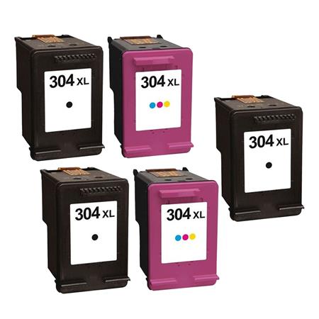 Compatible Multipack HP DeskJet 3750 Printer Ink Cartridges (5 Pack) -N9K08AE