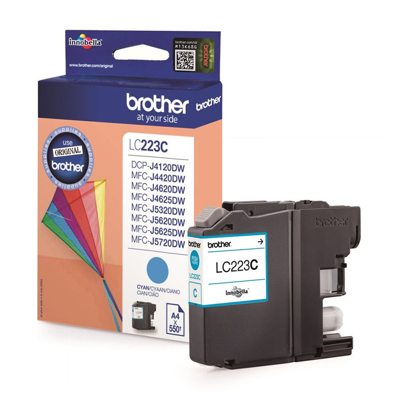 Brother Cyan Lc223c Original Ink Cartridge