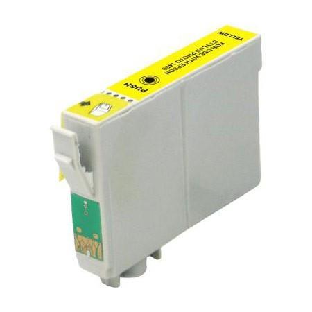 Printerinks Yellow Compatible Epson T0604 Ink Cartridge (Replaces Epson T0604)