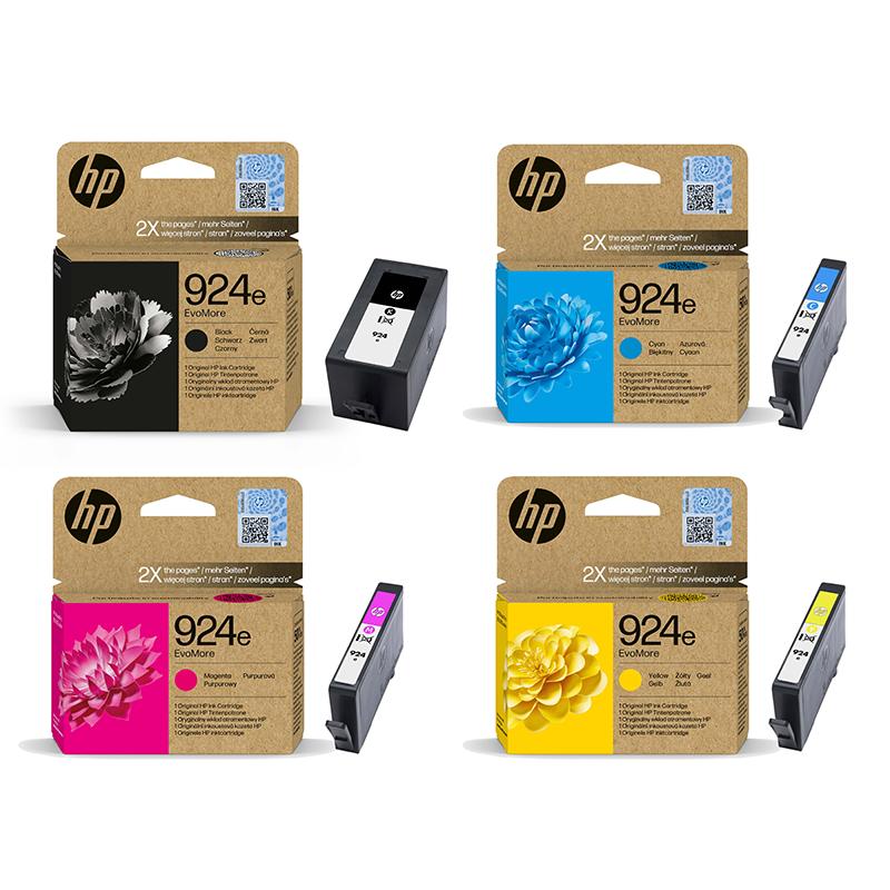 Hp Multicolor Officejet Pro 8125E Printer Ink Cartridges (4 Pack) -4K0v0ne Multipack Original