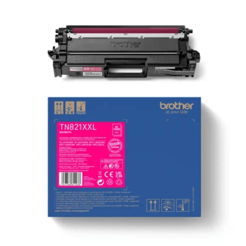 Brother Magenta Tn821xxlm Original Extra High Capacity Toner Cartridge