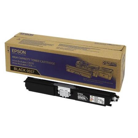 epson s050557 black original high capacity laser toner cartridge