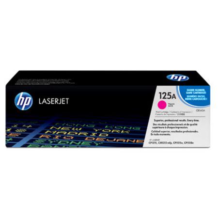 Hp Magenta Colour Laserjet 125A Original Print Cartridge With Coloursphere Toner (Cb543a)