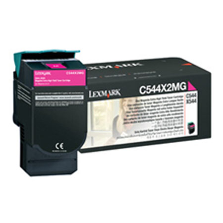 Lexmark Magenta C544x2mg Original Extra High Capacity Laser Toner Cartridge