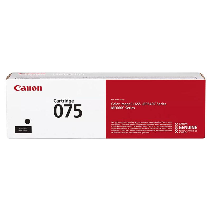 Canon Black 075 (6365C002) Original Standard Capacity Toner Cartridge