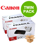original multipack canon laserclass 710 printer toner cartridges 2 pack -7621a002aa