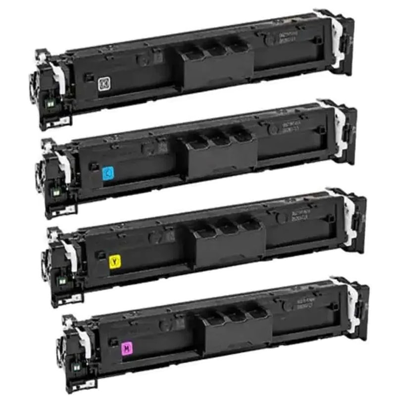 Compatible HP Color LaserJet Pro 4202dn Printer Toner Cartridges (4 Pack) -W2200A Multipack